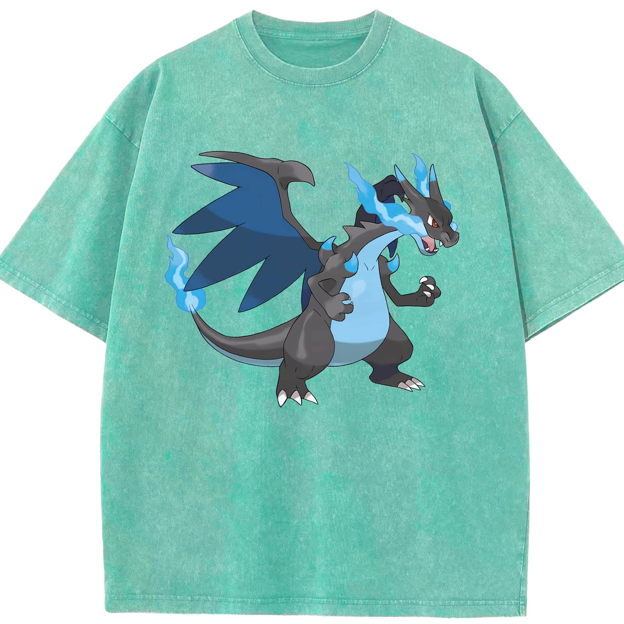 （画像用） ポケットモンスター Pokémon 綿100% ヴィンテージ風 半袖Tシャツ（フロントプリント）